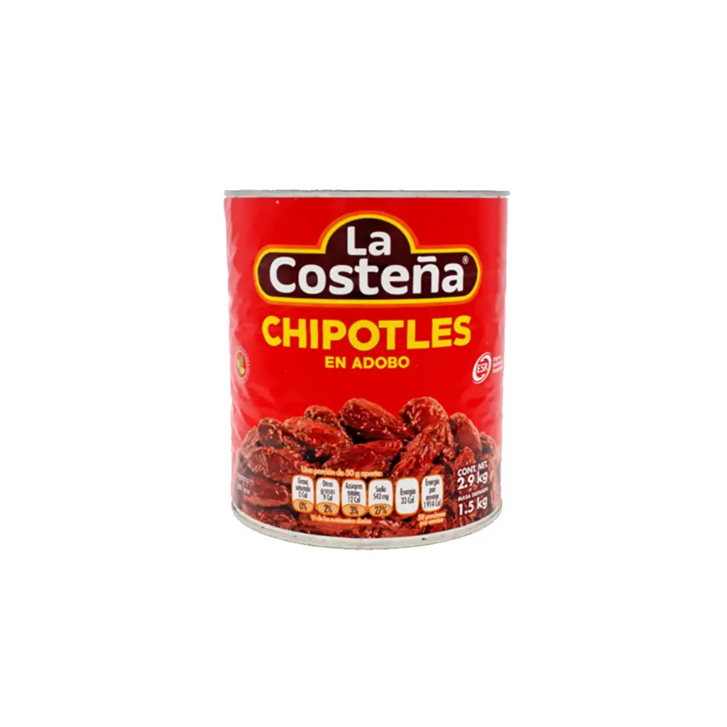 Chile Chipolte Lata 3 Kg
