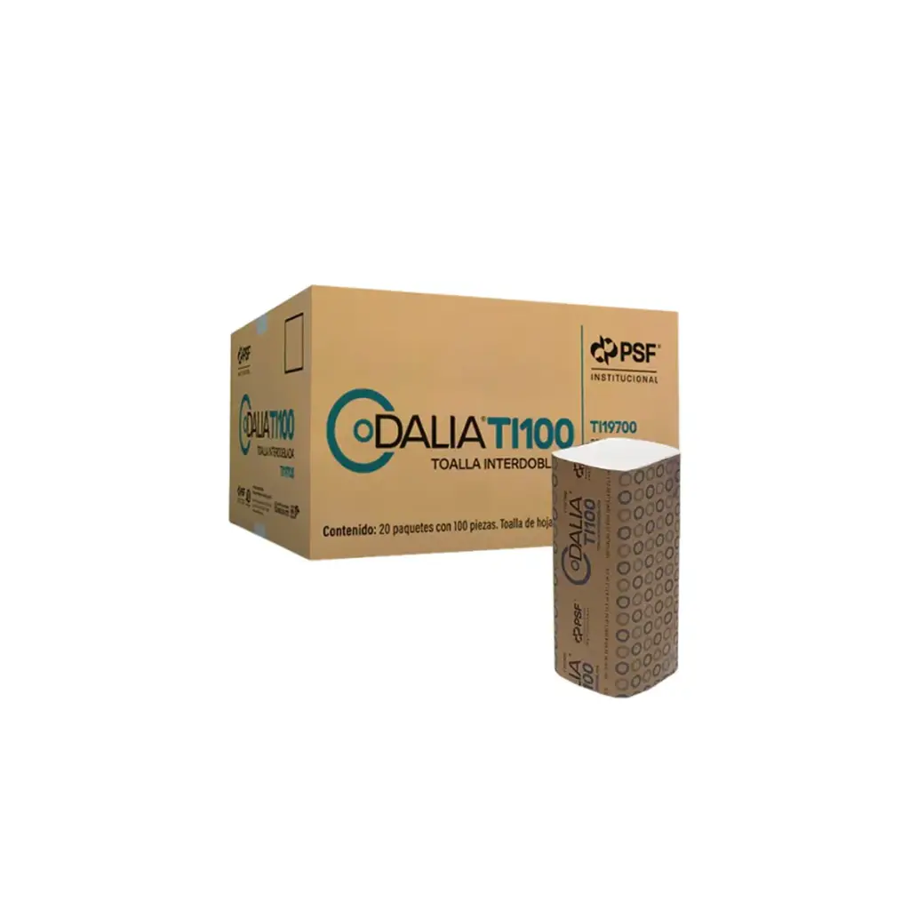 Toalla Interdoblada Tissue Caja con 16 paq -250 pz 