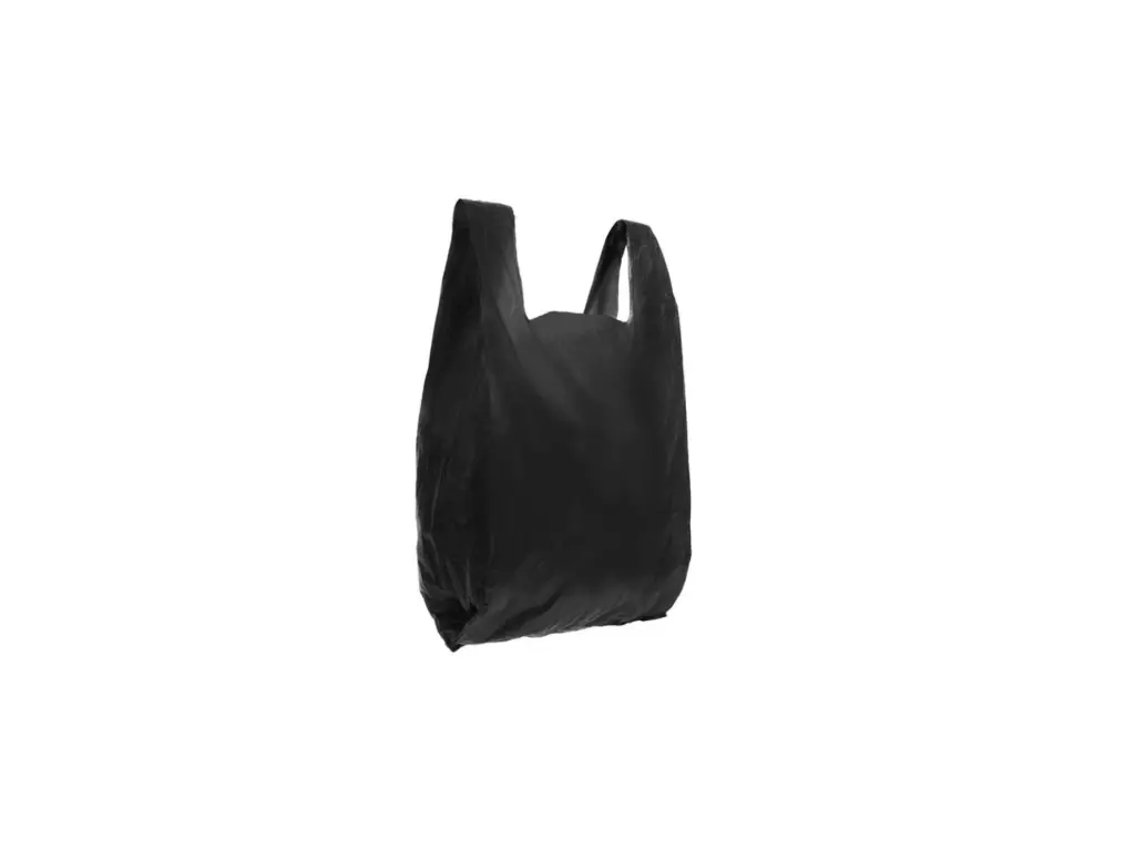 Bolsa Negra camiseta mediana Kg  