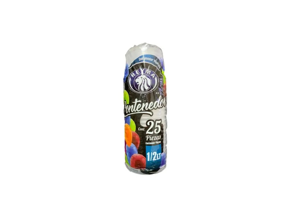 Bote 1/2 L Reyma Paq 25 pz 