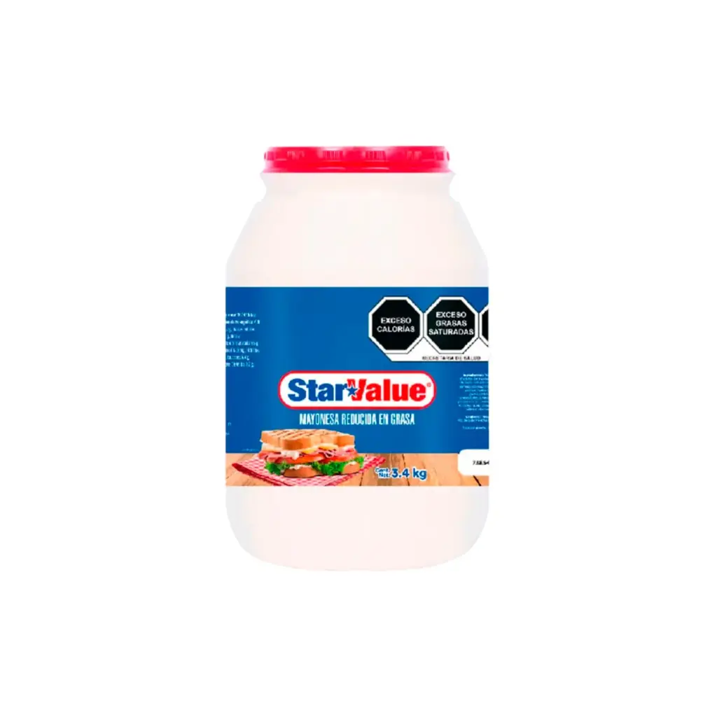 Mayonesa Star Value Granel Cubeta 13kg 