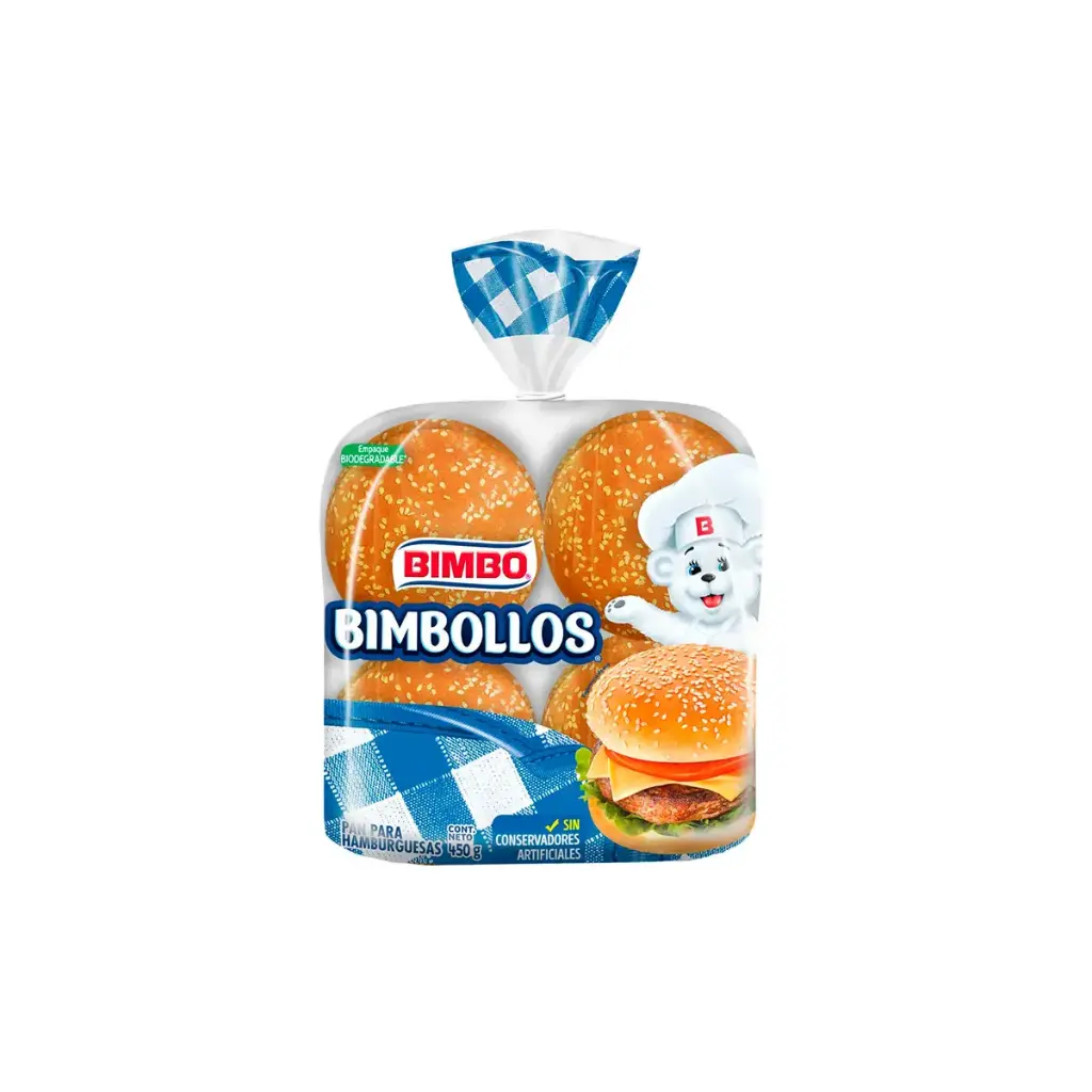 Pan Hamburguesa Bimbo Paq 